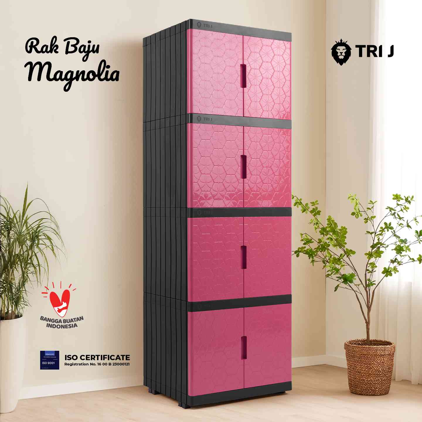 Everhome Rak Baju Magnolia Series
