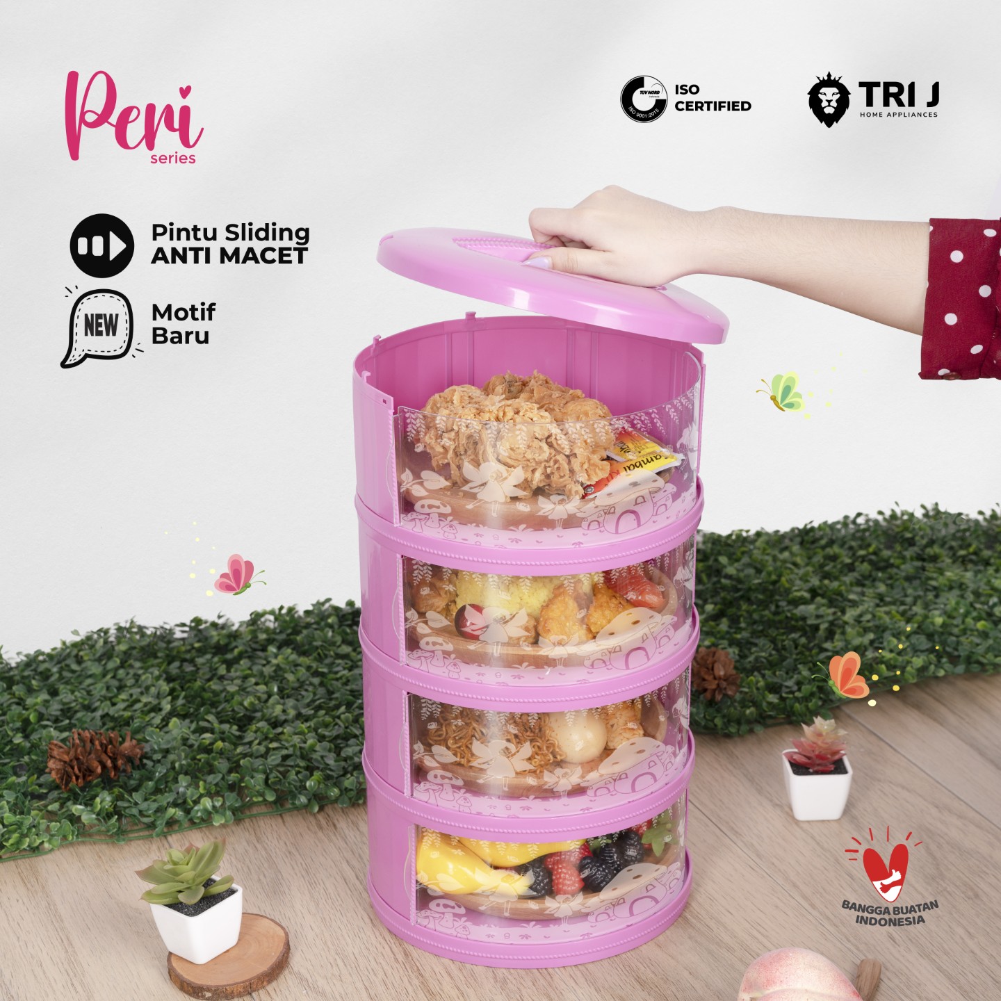 Tudung Saji Peri 4 Susun
